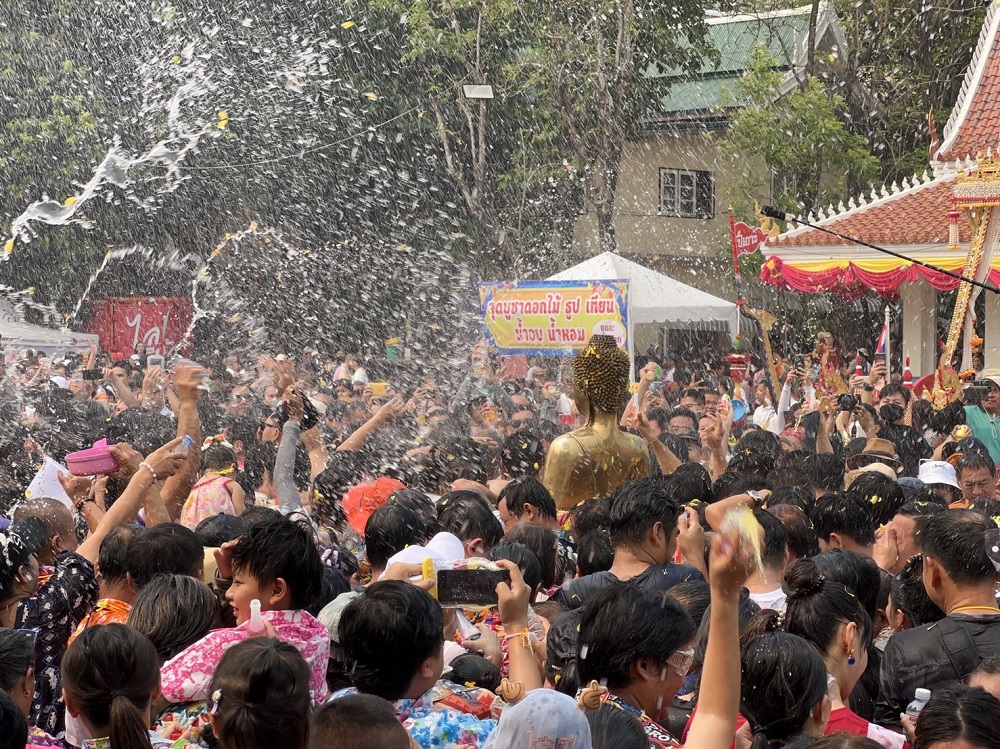 สงกรานต์ หนองคาย วัดโพธิ์ชัย