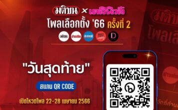 โหวต มติชนxเดลินิวส์ โพลเลือกตั้ง ’66 รอบสอง