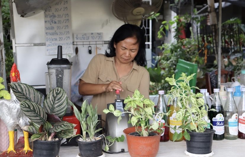 ร้านค้าบริเวณเหมืองทองอัครา