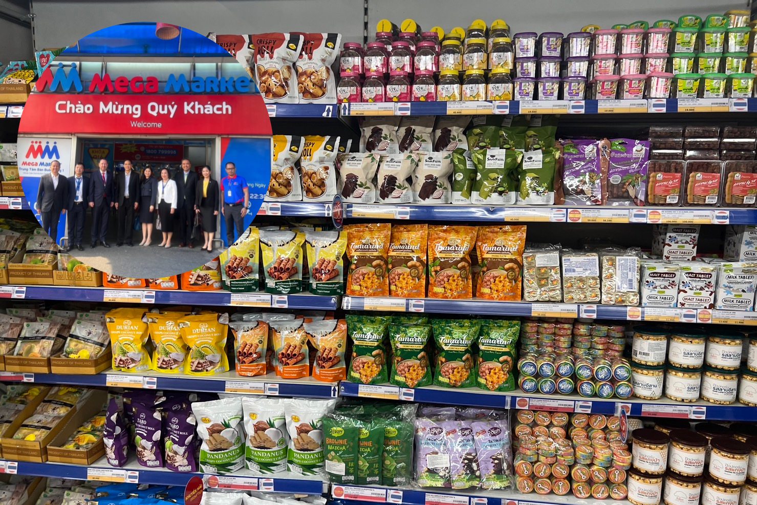 สินค้าไทยสุดฮอต 2,400 รายการ ขึ้นห้างเวียดนาม   