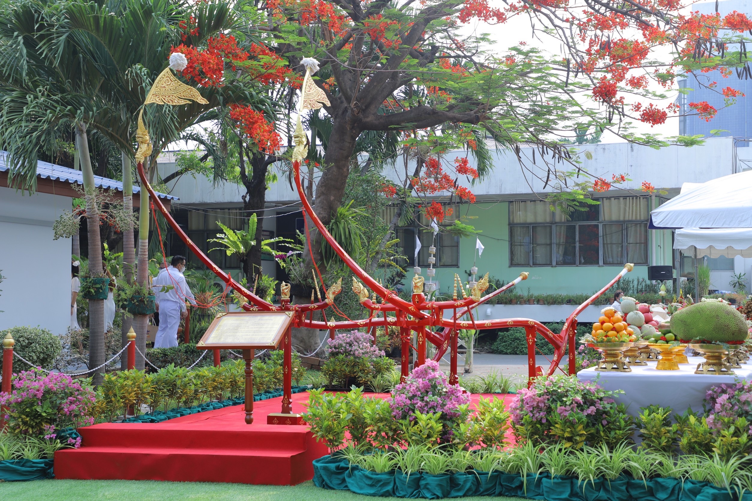 พิธีบวงสรวงคันไถงานพระราชพิธีพืชมงคลจรดพระนังคัลแรกนาขวัญปี 2566