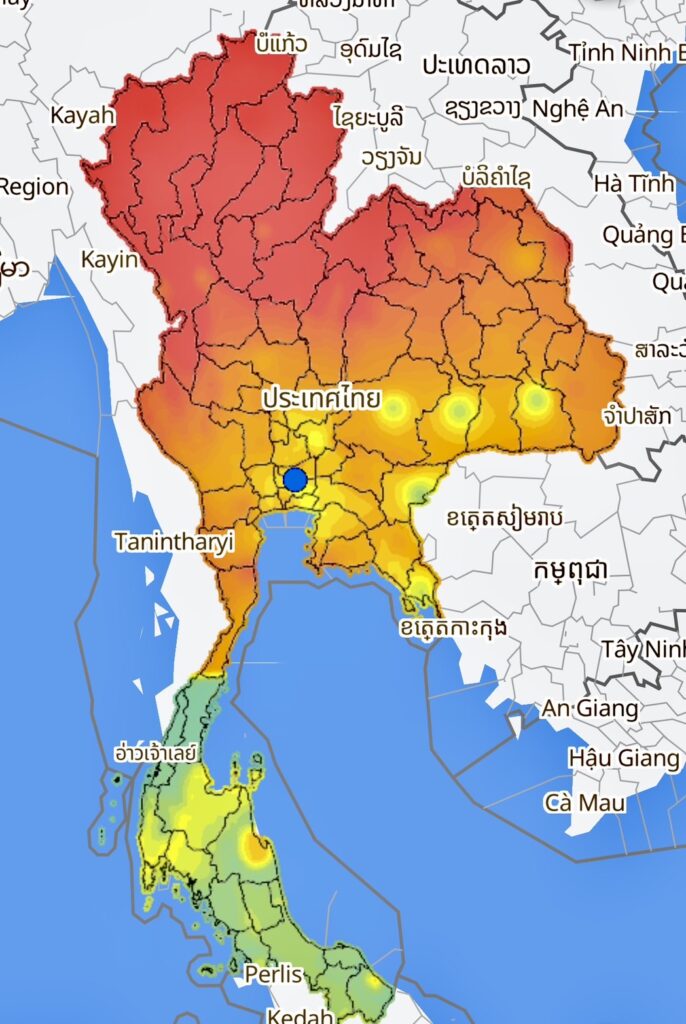 จุดความร้อนไทย