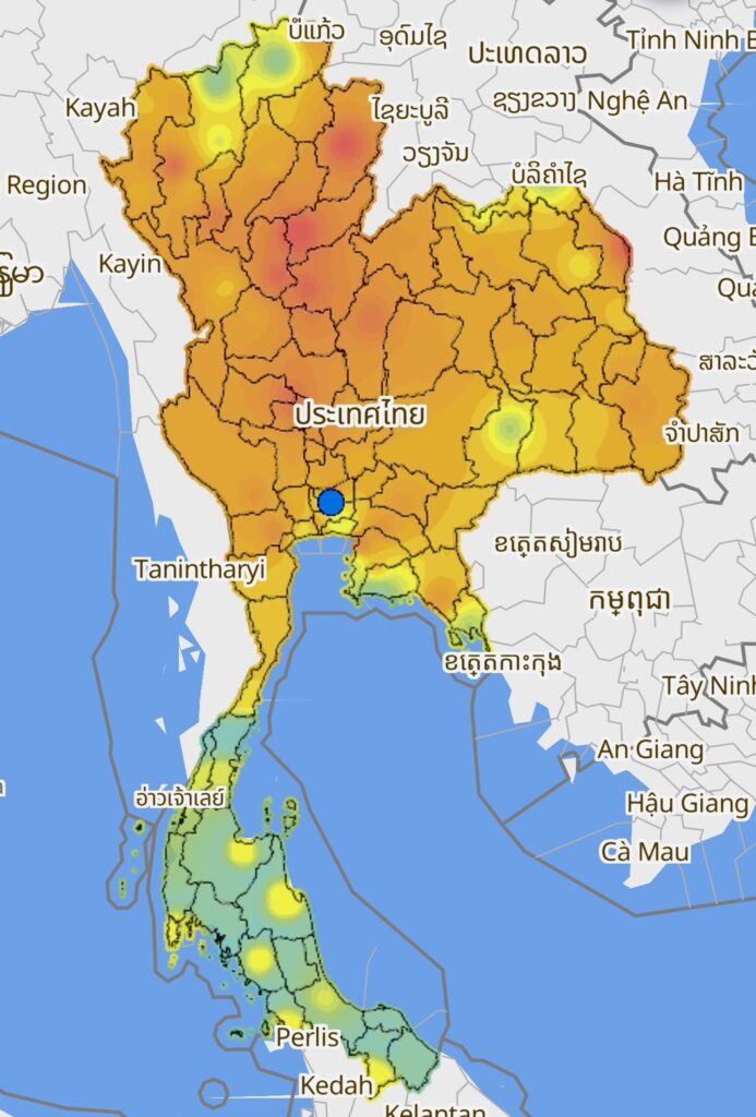 จุดความร้อน 23 เมษายน 2566