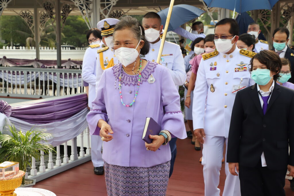 กรมสมเด็จพระเทพฯ ทรงปล่อยพันธุ์สัตว์น้ำ เนื่องในวันคล้ายวันพระราชสมภพ 2 เมษายน
