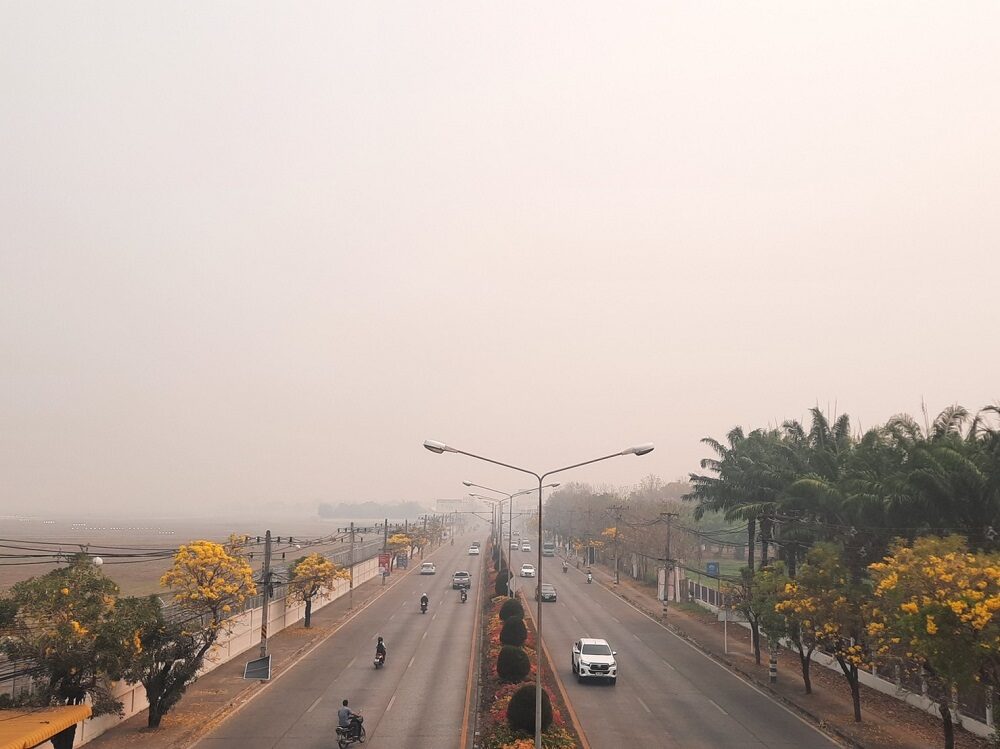 ค่าฝุ่น PM 2.5 ประเทศไทยวันนี้ (13 เม.ย.) เกินมาตรฐาน 34 จังหวัด