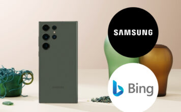 Samsung Bing Search Engine