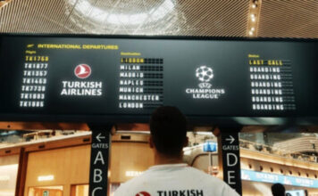 Turkish Airlines เตอร์กิช แอร์ไลน์ UEFA Champions League