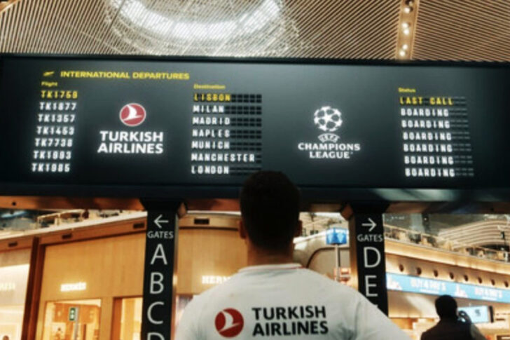 Turkish Airlines เตอร์กิช แอร์ไลน์ UEFA Champions League