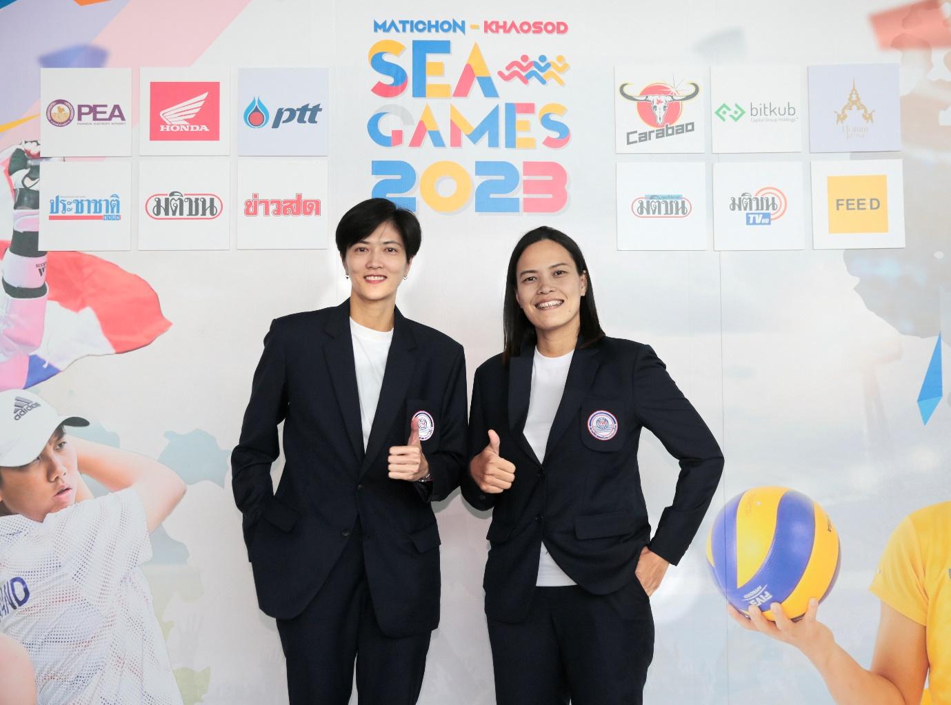 กิ๊ฟ-หน่อง ร่วมลุ้นศึกซีเกมส์ 2023 เตรียมบินลัดฟ้า-ลุ้นโชคใหญ่ ‘MATICHON-KHAOSOD SEA GAMES 2023’