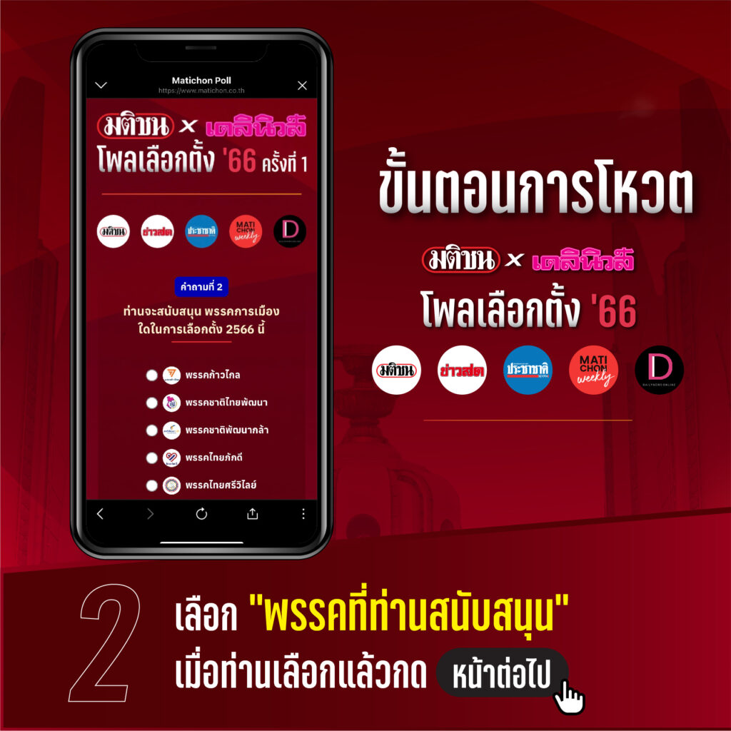โหวตนายกที่ใช่ พรรคที่ชอบ