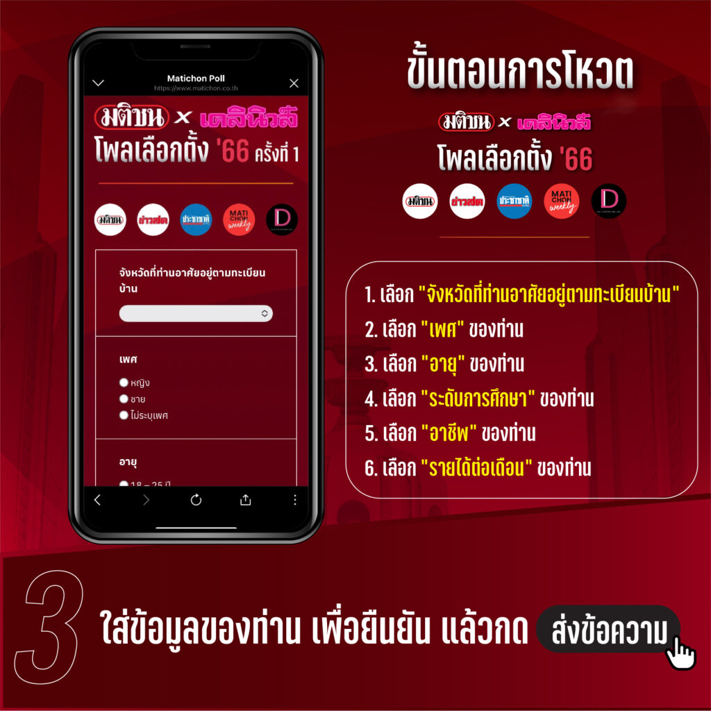 โหวตนายกที่ใช่ พรรคที่ชอบ