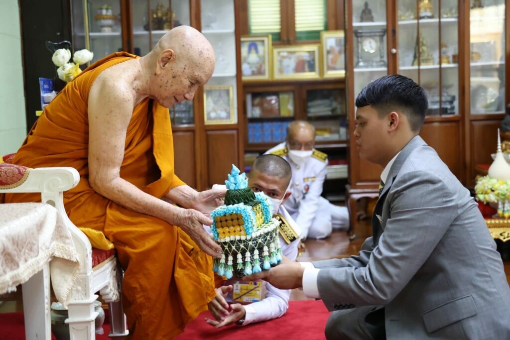 เจ้าฟ้าทีปังกรฯ เสด็จถวายสักการะสมเด็จพระสังฆราช