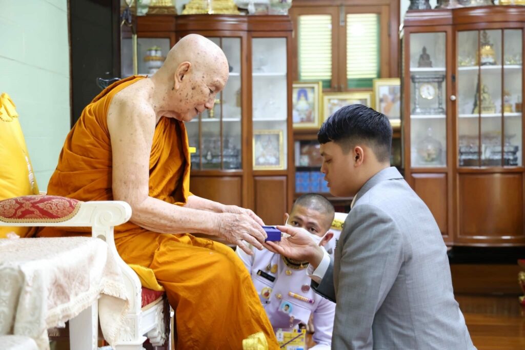 เจ้าฟ้าทีปังกรฯ เสด็จถวายสักการะสมเด็จพระสังฆราช
