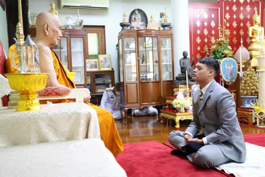 เจ้าฟ้าทีปังกรฯ เสด็จถวายสักการะสมเด็จพระสังฆราช