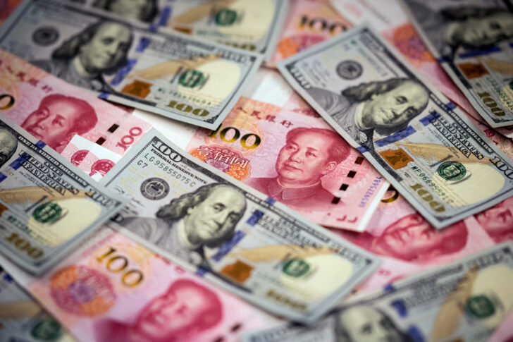 หยวน ดอลลาร์สหรัฐ จีนใช้เงินหยวนค้าขายแซงดอลลาร์สหรัฐแล้ว