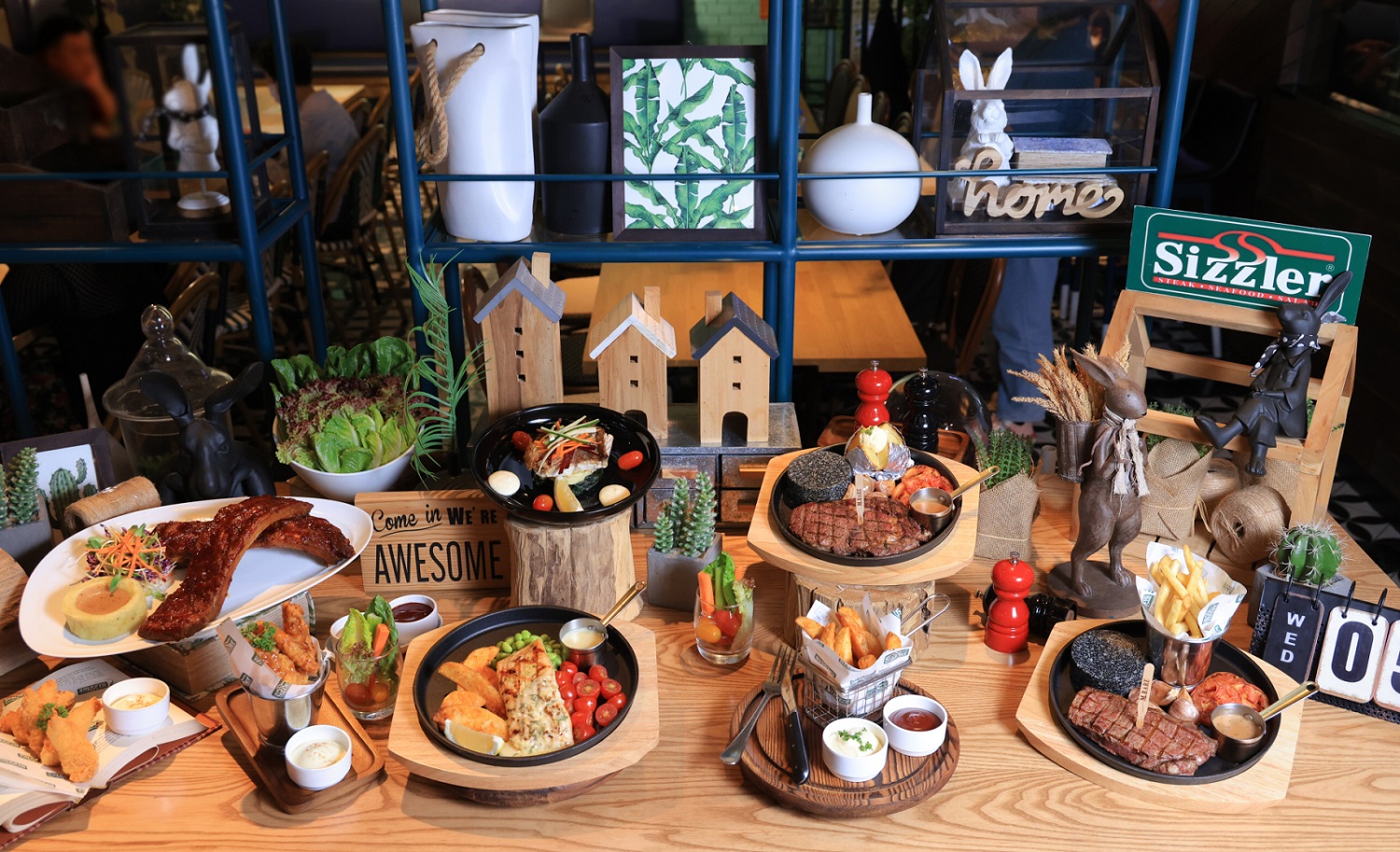 ซิซซ์เล่อร์ ยกเครื่องเมนูใหม่-คงราคาเดิม ตอกย้ำผู้นำร้านสเต๊ก-สลัดบาร์