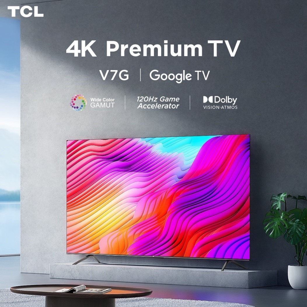 โปรจึ้งงง!! กับ TCL Series V7G ทีวีจอยักษ์สุดล้ำรุ่นล่าสุด กับภาพคมชัดจัดหนักสีสันเต็มตา รีบช้อปด่วน Shopee เท่านั้น!