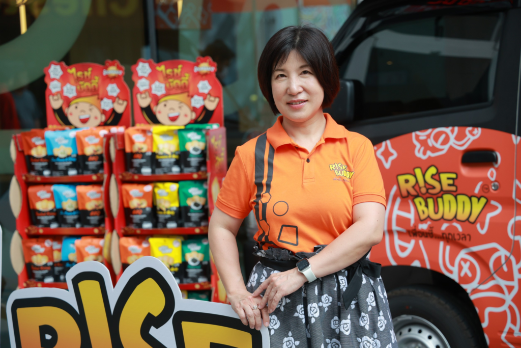 “Rise Buddy” ขนมข้าวแผ่นอบกรอบจากข้าวไทยเกรดเอ 100%