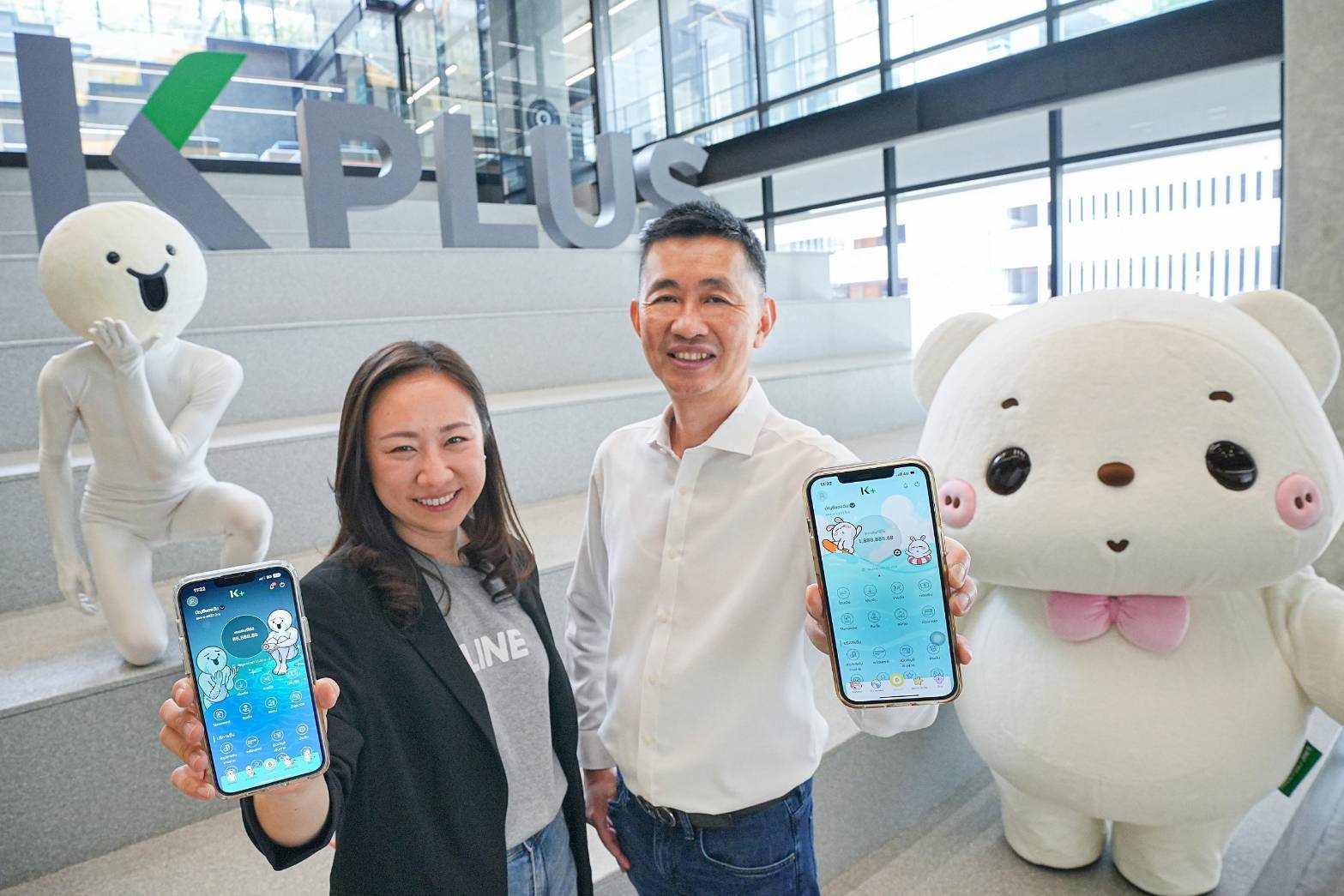 กสิกรไทยเปิดตัว K PLUS x LINE CREATORS ธีม 8 แบบตกแต่ง e-Slip