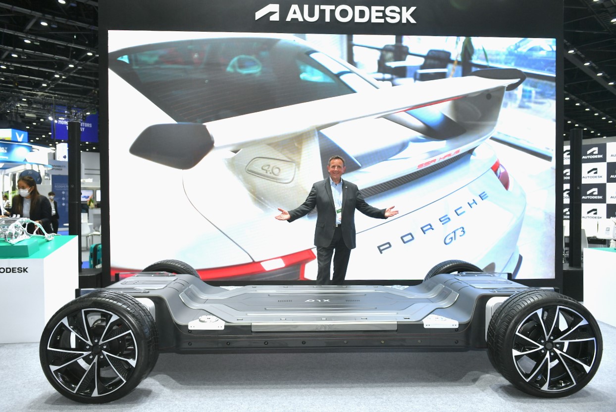 Autodesk โชว์แพลตฟอร์มอัจฉริยะรับตลาดรถEV โตไม่หยุด