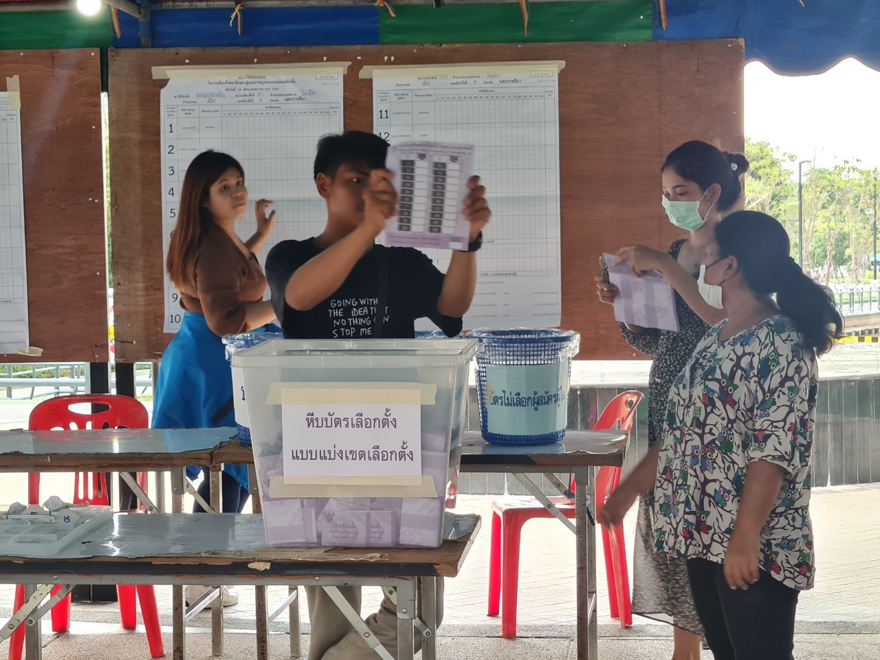 โคราช เขตเลือกตั้งที่ 1 ก้าวไกลคะแนนนำ ตามด้วยชาติพัฒนากล้า และเพื่อไทย
