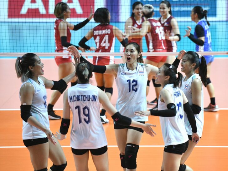วอลเลย์บอลหญิงทีมชาติไทยชนะฟิลิปปินส์ขาดลอย 3-0 เซ็ต วอลเลย์บอลหญิงทีมชาติไทยชนะฟิลิปปินส์ขาดลอย 3-0 เซ็ต