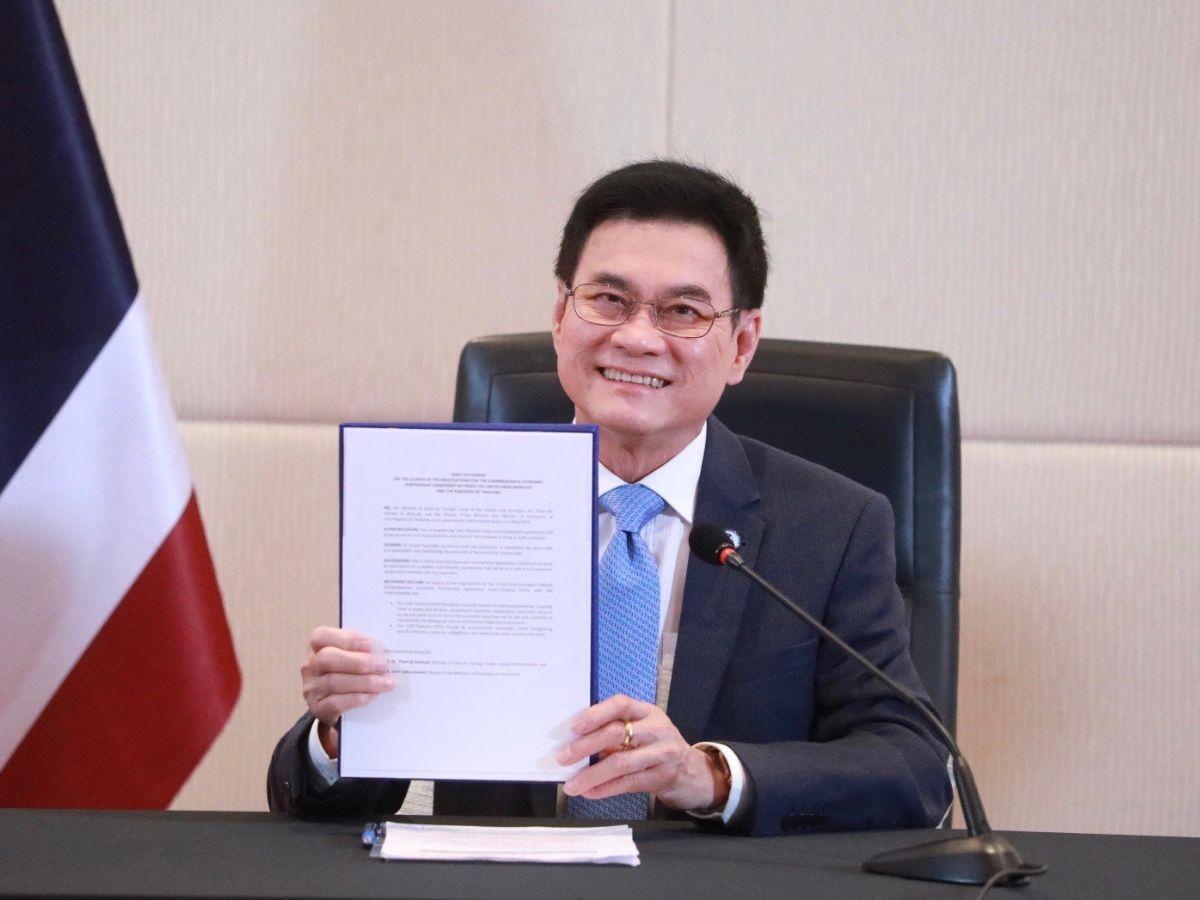 จุรินทร์ ทิ้งทวนก่อนเลือกตั้ง ประกาศ เดินหน้าเจรจา FTA ไทย-ยูเออี