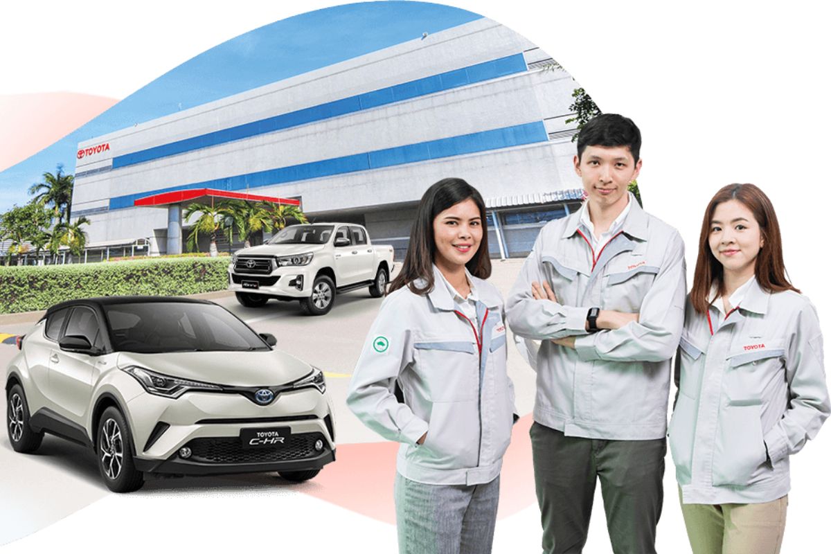 “โตโยต้า” รับพนักงานหลายตำแหน่ง รายได้ดีสวัสดิการเยี่ยม โบนัสอู้ฟู่