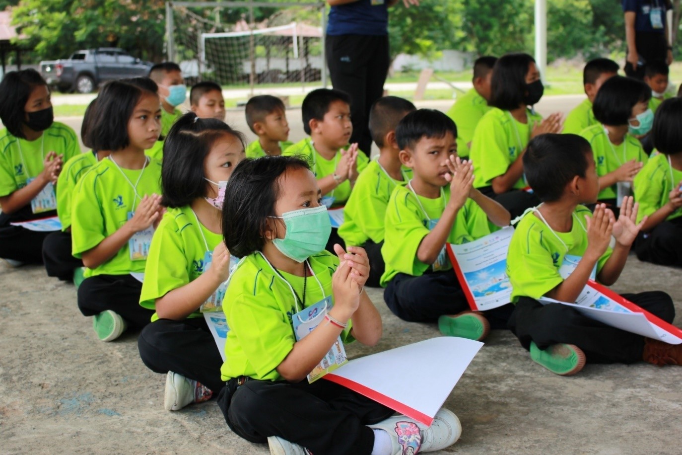 ฝึกทักษะน้องๆ “ฟัง พูด อ่าน เขียน” ภาษาอังกฤษ กับโครงการ “Smart Kids” รร. ชุมชนหนองแวงสุวิทย์ จ.นครราชสีมา