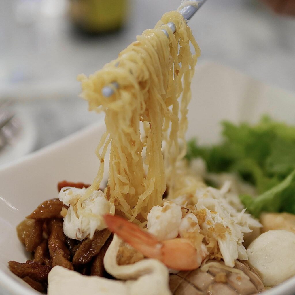 ร้านสีฟ้า-เมนู