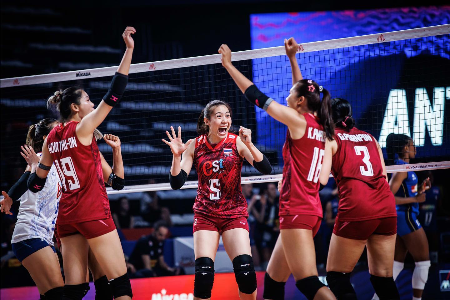 ผลวอลเลย์บอลหญิงเนชั่นส์ลีก 2023 สาวไทย ชนะ แคนาดา 3-0 เซต
