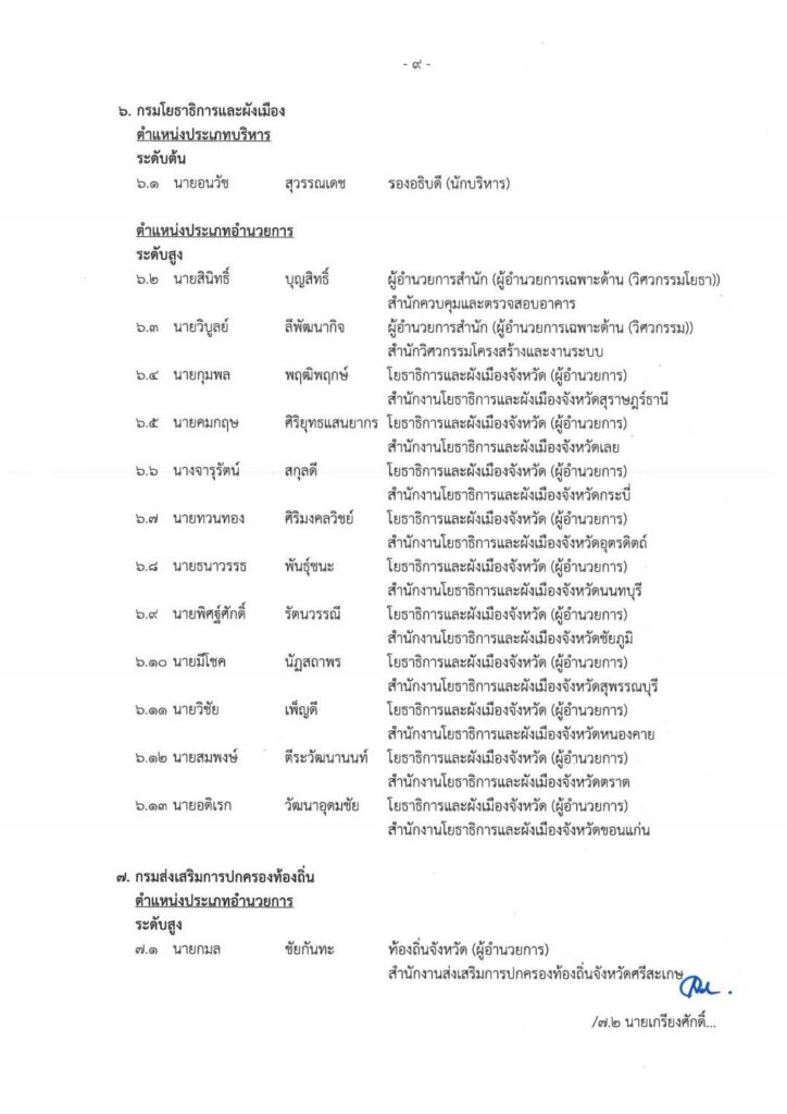 ข้าราชการ มท.เกษียณ 277 คน 