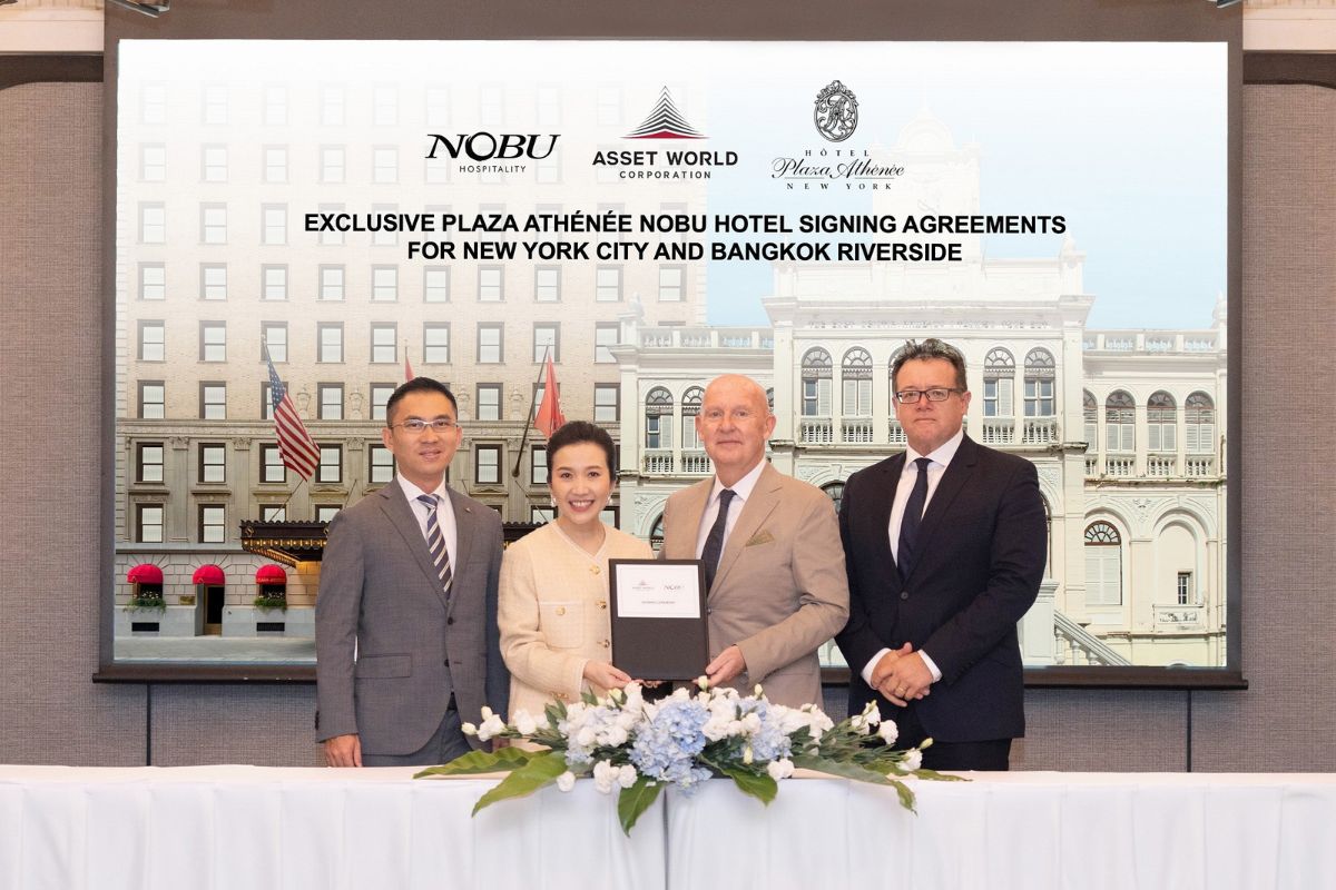 AWC จับมือ Nobu Hospitality พัฒนาโรงแรมทำเลทอง กรุงเทพฯและนิวยอร์ก