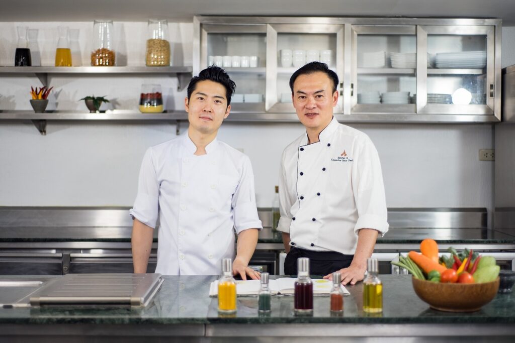 เชฟแดน บาร์ก และเชฟสินชัย ศรีวิภา