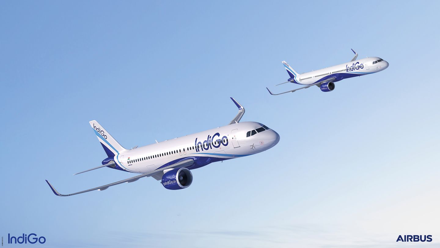 สายการบิน IndiGo ปิดดีลประวัติศาสตร์ ซื้อเครื่องบิน A320 ครั้งเดียว 500 ลำ