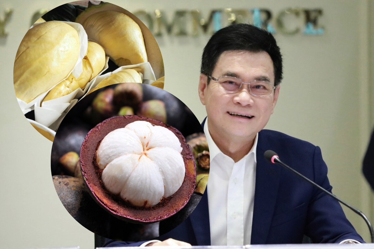 จุรินทร์ เข้มพาณิชย์จังหวัด เจอฮั้ว-กดราคา ทุเรียน มังคุด ดำเนินคดีได้ทันที