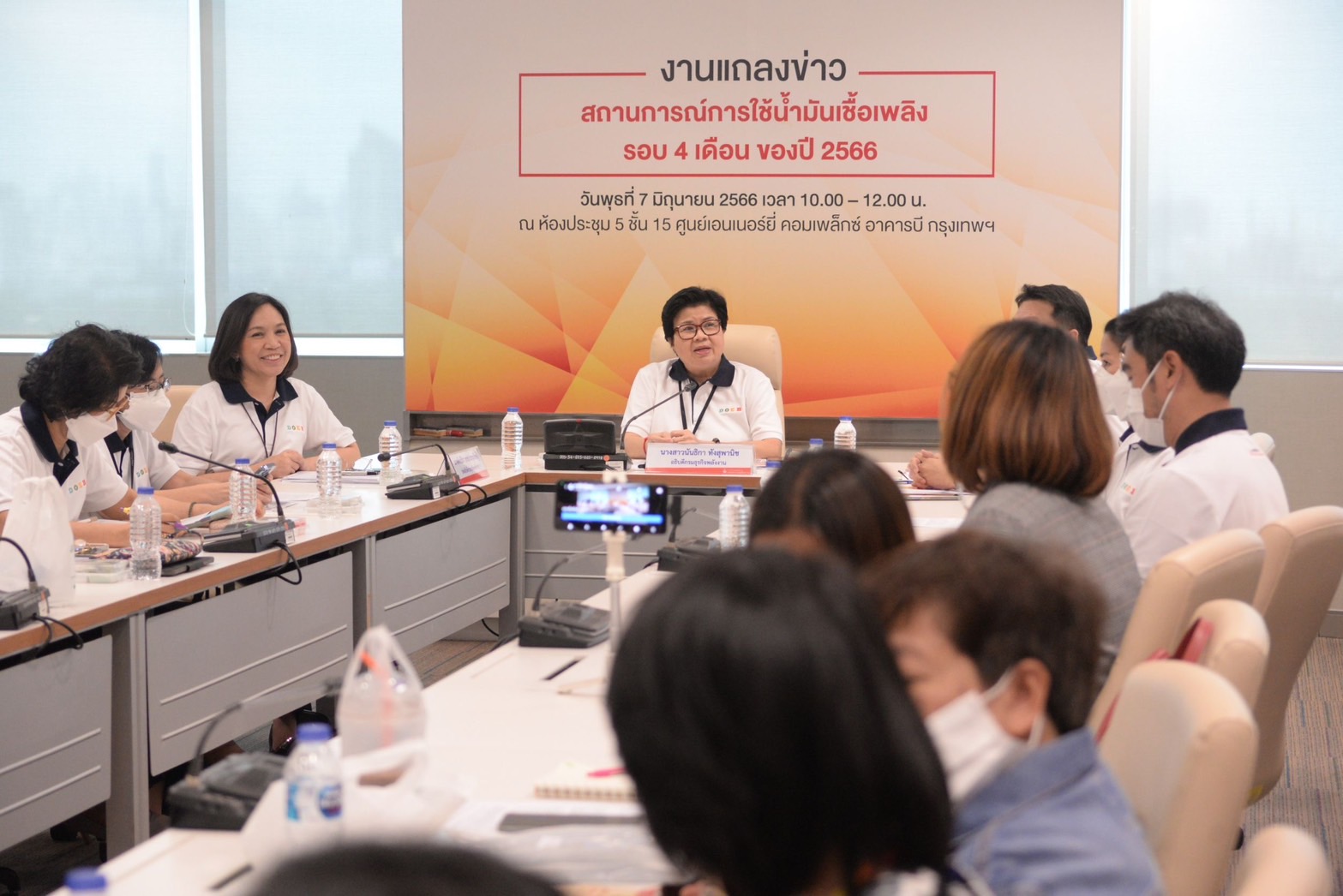 กรมธุรกิจพลังงานเผยการใช้น้ำมันเชื้อเพลิง 4 เดือนแรกของปี 66