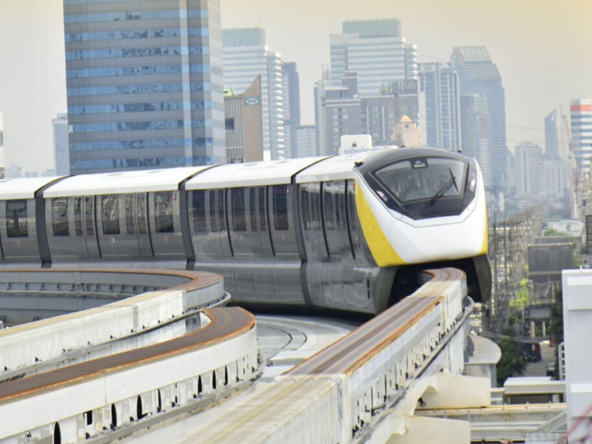 รถไฟฟ้าสายสีเหลือง ทดลองใช้นั่งฟรี 3 มิ.ย.นี้ เช็กแผนที่ เส้นทางที่นี่