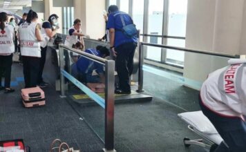 ผู้โดยสาร เกิดอุบัติเหตุ ถูกทางเลื่อนกลางสนามบินดอนเมือง ดูดขาขาด