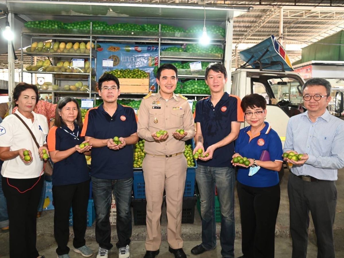กรมการค้าภายใน เปิดจุดขาย “มะนาว-มะม่วง” ช่วยเกษตรกรระบายผลผลิต
