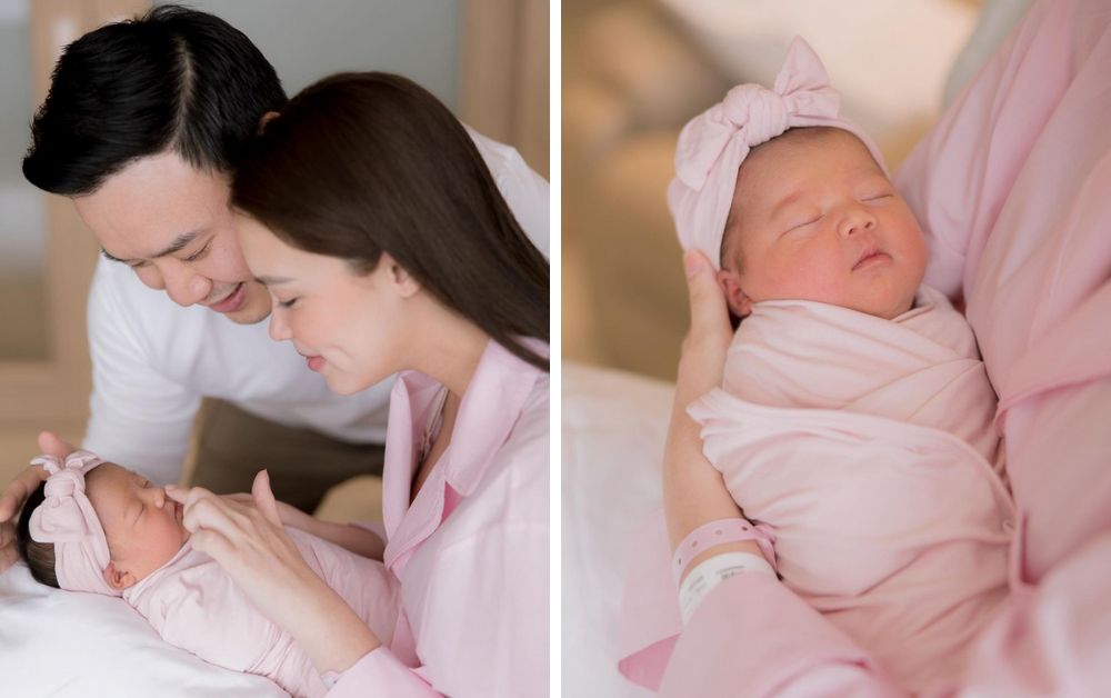 แพทริเซีย กู๊ด เผยภาพลูกสาวคนแรก ตั้งชื่อ น้องเอลิเซีย