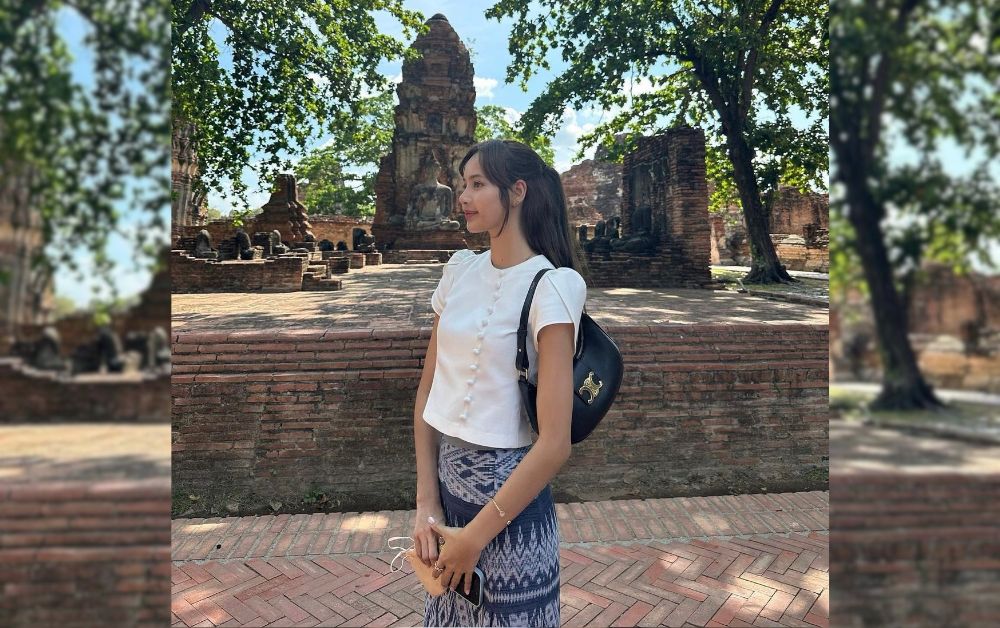 ลิซ่า BLACKPINK สวมชุดไทย เที่ยวอุทยานประวัติศาสตร์ อยุธยา