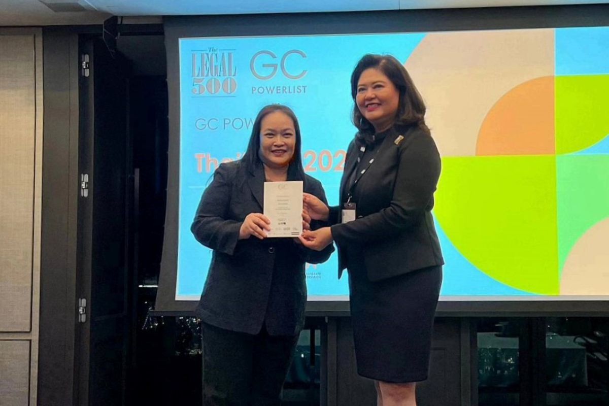 ประธานฝ่ายกฎหมายดุสิตธานี คว้ารางวัล “The Legal 500 GC Powerlist”