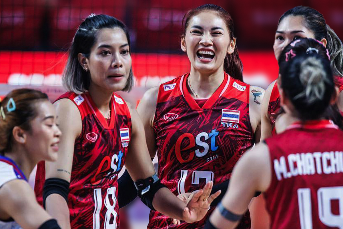ผลวอลเลย์บอล VNL 2023 นักตบสาวไทย พ่ายสหรัฐ 0-3 เซต
