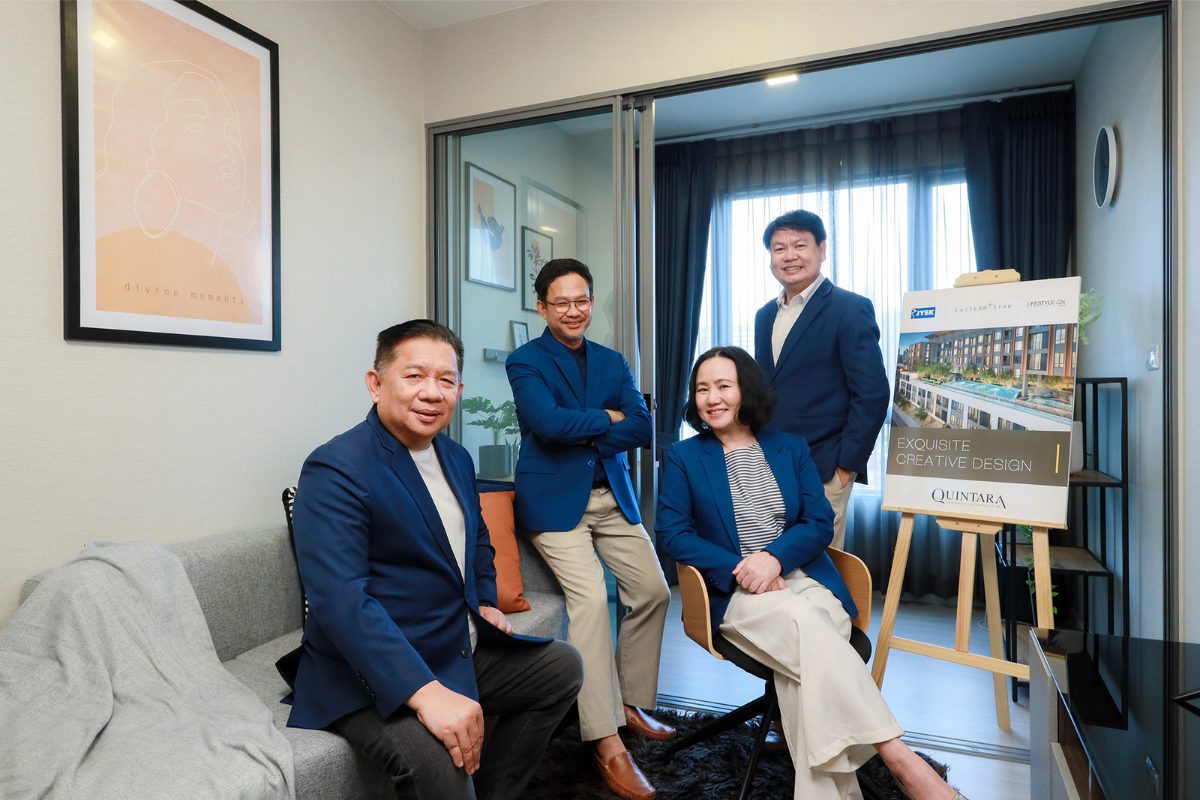 อีสตาร์ผนึก “จุสก์ ปทท.” ตกแต่งคอนโดพร้อมอยู่ ควินทารา ภูมิ สุขุมวิท 39