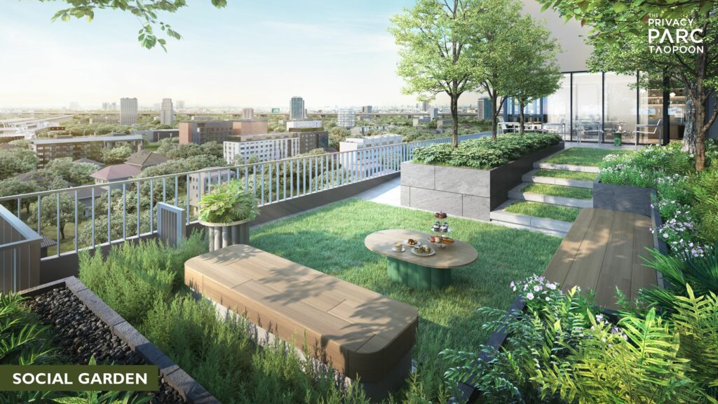 03 The Privacy Parc Taopoon_Social Garden