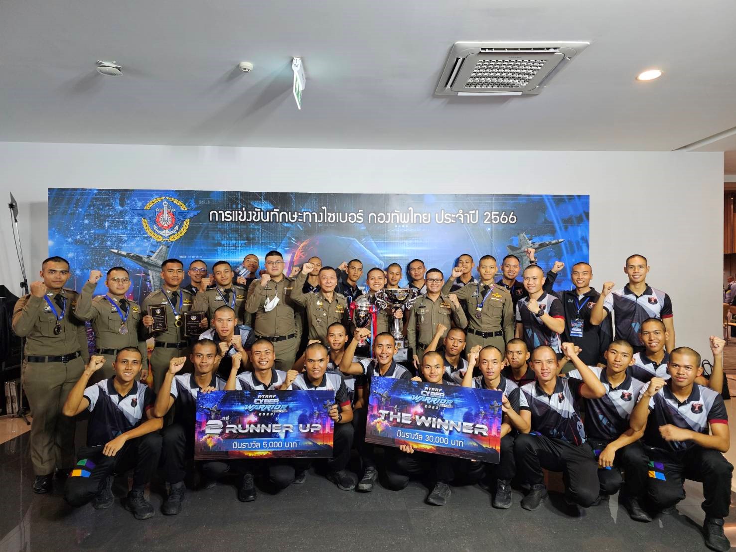 การแข่งขันทักษะทางไซเบอร์ระดับโรงเรียนทหาร-ตำรวจ และอุดมศึกษา ประจำปี 2566