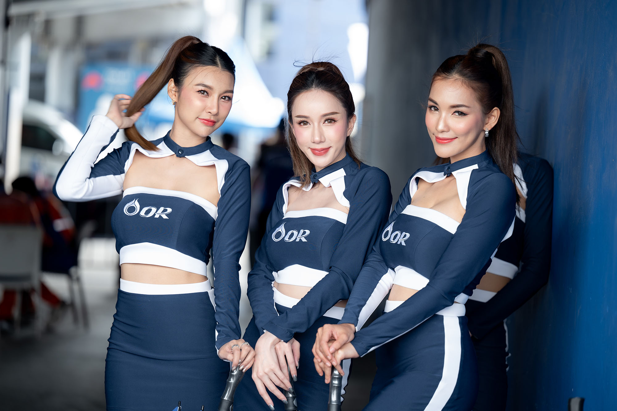 ส่อง “พริตตี้” สีสันสุดว๊าวบนแทร็ก OR BRIC Superbike