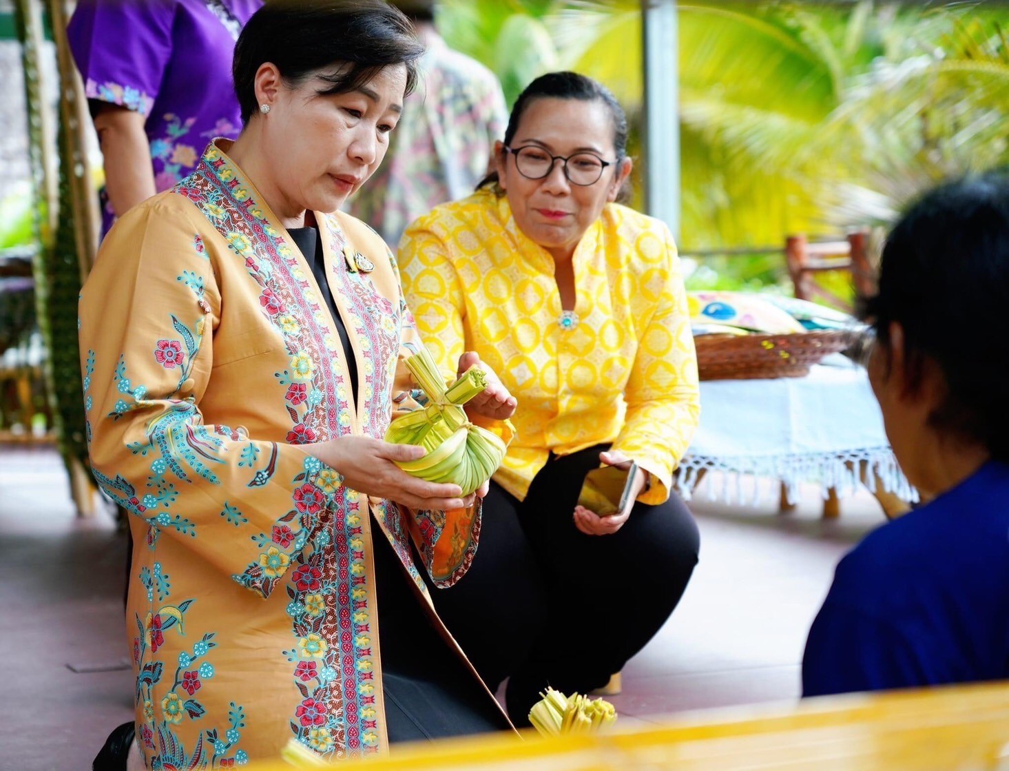 ปลัดกระทรวงวัฒนธรรม ลงพื้นที่เยี่ยมชุมชนคุณธรรมฯ วัดบางใบไม้