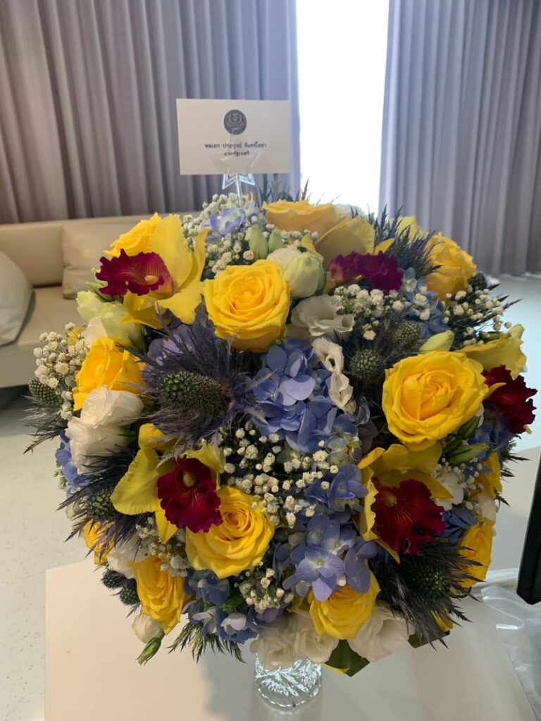 ดอกไม้เยี่ยมพีระพันธุ์จากประยุทธ์